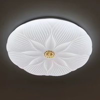 Plafonnier LED rond moderne ultra-plat à intensité variable, étanche et anti-moustiques, pour salon et chambre, prix d'usine
