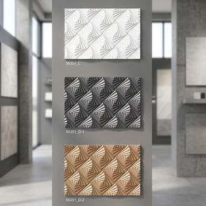 Azulejos de baño de ducha modernos de 30x45cm, azulejos decorativos de cerámica con diseño de flores 3D de 300x450mm, azulejos interiores de suelo y pared de 12x18 - Product Image 5