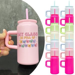 Tazas de Acero Inoxidable de 16 oz para Sublimación de Macarons, Envolturas UV DTF para Vinilo - Product Image 3