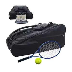 Sac à dos personnalisable et portable pour raquettes de badminton, tennis, pickleball, simple ou double, étanche, style Oxford - Product Image 1