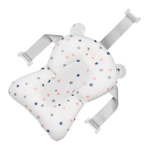 Cama de Baño para Bebé, Asiento Flotante Universal para Bebés con Almohada de Soporte, de 0 a 12 Meses, Accesorio Multifuncional para Bañera - Product Image 2
