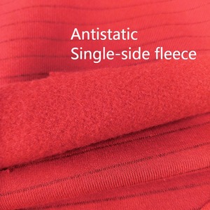 <span class=keywords><strong>Tissu</strong></span> pour polo antistatique ESD ALLESD pour stations-service, polaire simple face, 65% polyester + 33% coton + 2% fibre de carbone CVC - Product Image 3