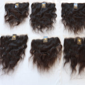 วิกผมแท้จากกัมพูชา,วิกผมแท้ปิดผมเด็กสีดำธรรมชาติขอบลูกไม้ Swiss HD - Product Image 1