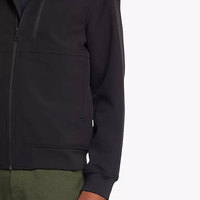 Veste softshell de chasse à fermeture éclair imperméable, coupe classique, tissu 100% polyester, veste softshell pour homme