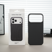 Étui magnétique en cuir et fibre de carbone JOYPORODO L153 pour iPhone 17 16 15 Pro Max et coque de téléphone pour Samsung S25 Ultra – Vente en gros