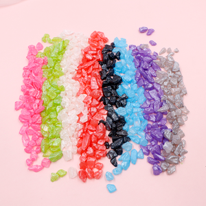 Yenilebilir karışık renk akide şekeri kristal lal kek Sprinkles ve şişe ambalajlama yılında fırın süslemeleri için zımpara - Product Image 2