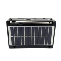 Mini radio portable chinoise Xbass en plastique, alimentée par USB, avec lampe torche LED, radio AM/FM SW, lecteur MP3 sans fil et haut-parleur de basses