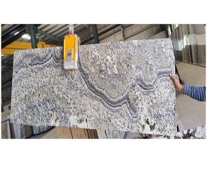 Dalle de pierre naturelle de luxe Alaska Gold, motifs dorés profonds, durabilité longue durée, comptoirs, revêtements de sol, dessus de table d'hôtel, intérieur - Product Image 1