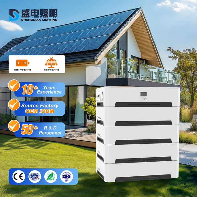 5Kw Stackable Inverter Battery Pack Module All One Hybrid Grid Solar System