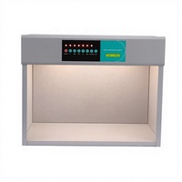 Boîte à lumière d'inspection de couleur D65 pour comparaison et visualisation des couleurs