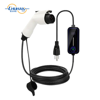Nouvelle station de recharge de véhicules électriques portable CHUHAN ACT-PAC3.5KW 3.5KW IP55, chargeur de véhicule électrique AC pour usage domestique - Type 1/Type 2/GBT