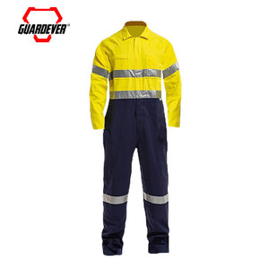 Combinaison antistatique ignifuge GUARDEVER en aramide/viscose, vêtements réfléchissants haute visibilité pour l'exploitation minière, le pétrole et le gaz - Product Image 2