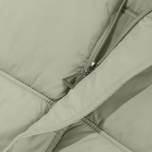 Women Padded Utility Vest Sleeveless Cargo Jacket Multi Pocket Winter Outerwear - Product Image 6