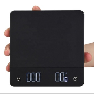 Penjualan Laris Dalam Skala Kopi Persegi Panjang 3Kg/0.1G Skala Espresso Tetes dengan <span class=keywords><strong>Timer</strong></span> Skala Makanan Dapur S2 - Product Image 2