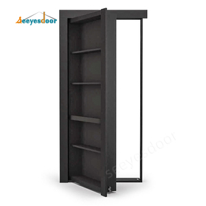 <span class=keywords><strong>Puerta</strong></span> Oculta Sin Marco Seeyesdoor, <span class=keywords><strong>Puerta</strong></span> de Librería <span class=keywords><strong>Secreta</strong></span> con Chapa de Madera, <span class=keywords><strong>Puerta</strong></span> Invisible Empotrada en Madera para Habitaciones Ocultas - Product Image 5