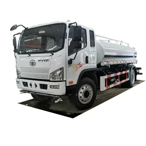 FAW 4X2 10cbm מים ממטרה מכלית משאית 10000 ליטר מים Bowser משאית