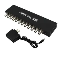 Commutateur matriciel SDI 8x4, 8 entrées 4 sorties, matrice vidéo HD-SDI 3G-SDI pour caméra CCTV, NVR, DVR, XVR, 1080p