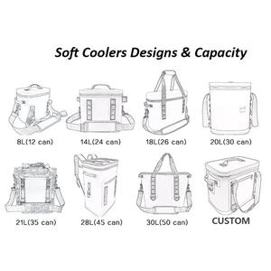 กระเป๋าเก็บความเย็นแบบพกพาสำหรับกิจกรรมกลางแจ้ง  วัสดุ TPU/PVC  พร้อมโลโก้สั่งทำ  เก็บความเย็นได้นาน 72 ชั่วโมง  กันน้ำ  มีซิป  ฉนวนกันความร้อน - Product Image 5