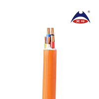 Câble Circulaire Orange 0.6/1kV, Conducteur en Cuivre, Isolation XLPE, Gaine PVC 5V-90, Câble d'Alimentation Basse Tension pour Câblage de Bâtiment