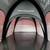 Tente Gonflable Commerciale d'Extérieur en PVC Résistant aux UV, Imperméable, Résistante au Soleil et au Vent, Installation Facile, pour Salons Professionnels et Publicité