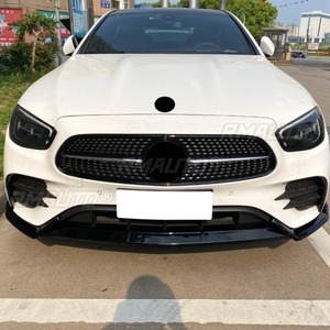 Spoiler de pare-chocs avant, diffuseur, séparateur, pièce de modification pour Mercedes Benz Classe E W213 E260 E300 AMG 2021+ Accessoires - Product Image 3