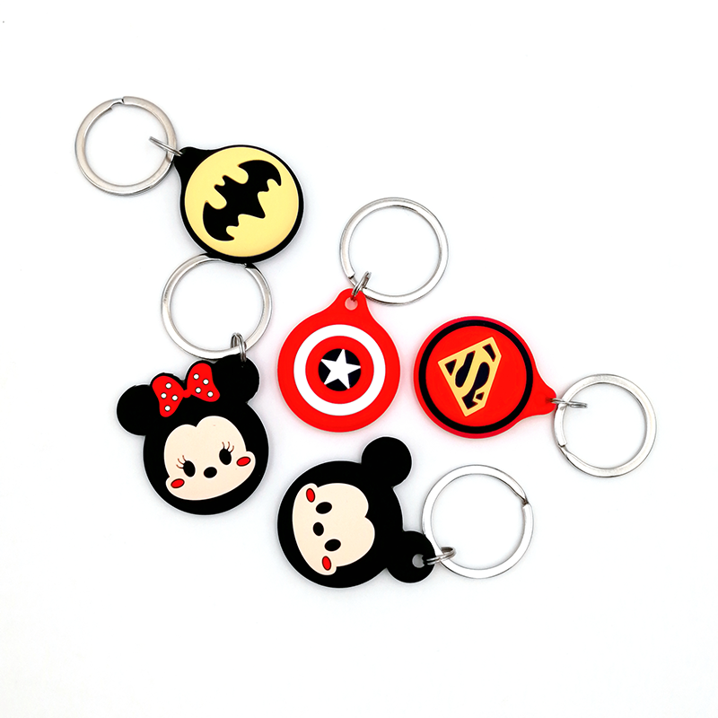 Силиконовый мультяшный дизайн милый силиконовый защитный чехол для airтеги чехол