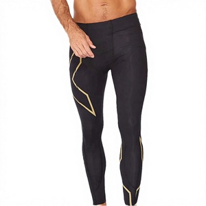 RUIQUWIN Custom Printed <b>Mens</b> Quick Dry <b>Compression</b> <b>Tights</b> High Elastic Spandex/Polyester Breathable Anti-Bacterial Running Yoga - Product Image 2