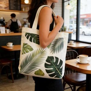 <b>Handbags</b> for Women Luxury Souvenir Tote Canvas Bag Eco Friendly Lightweight Reusable Travel Shopping Gift Bag Cartoon Pattern - Product Image 2