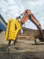Martillo Hidráulico Gigante RIBETTER para Excavadoras de 0.8-55t, Repuestos de 500kg
