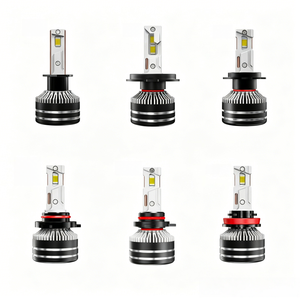 Faro Delantero Brillante para Automóvil de 160 W y <span class=keywords><strong>20000</strong></span> lm, Accesorio para Automóvil, Bombilla LED H7, H1, H11, 9005, Ventilador Silencioso, Bombilla LED H4 - Product Image 1