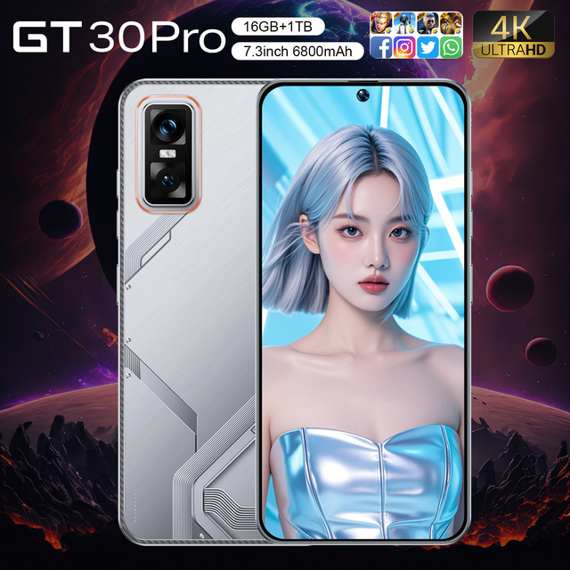 2026 New Wholesale Price Infinix GT30 Perforated 7.3inch 144Hz HD Large-Screen Android Deca Core CDMA Global Unlocked 5G