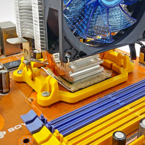 雪人顶级品质Amd中央处理器冷却底座塑料中央处理器冷却器支架带冷却风扇的笔记本电脑支架 - Product Image 4