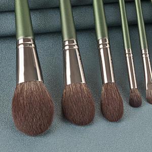 8pcs优质合成化妆刷套装粉底腮红遮瑕膏古铜色荧光笔眼影烟光底刷 - Product Image 2