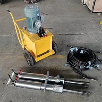 Fendeuse de roche hydraulique portable RUJIE 120 kg pour utilisation en carrière et en construction en promotion