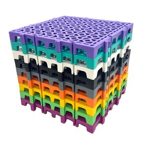 Rejilla de Suelo Entrelazada con Patrón de Diamante de 3.0 mm de Grosor, Baldosas Modulares Resistentes para Estacionamientos Comerciales y Mantenimiento de Vehículos - Product Image 4