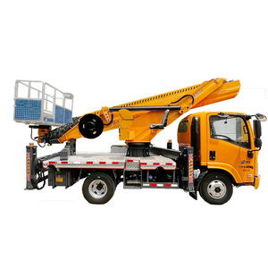 ISUZU khung gầm cánh tay thủy lực làm việc trên không Kính thiên văn bùng nổ công việc xe tải độ cao nền tảng Thiết kế trọng lượng thấp - Product Image 6