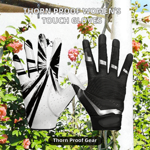 Guantes de Poliéster Ligeros para Mujer, Resistentes a Pinchazos, Compatibles con Pantalla Táctil, Cierre de Gancho y Bucle, para Deportes y Jardinería - Product Image 2