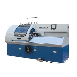 Máquina Encuadernadora de Libros de Tapa Dura Industrial Totalmente Automática SX-460E, Cosedora de Hilos para Cuadernos, 100 Ciclos/min - Product Image 2