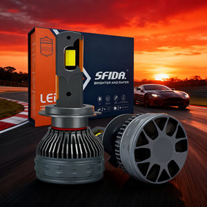SFIDA K3 240W 6000K LEDヘッドライト（2年保証付き） カスタムパッケージサービス。 CANバス対応、エラーなし、車やSUVに最適。 - Product Image 1
