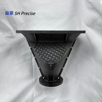 108 260*214*244mm Produk Plastik Horn Linear Array 8-Core untuk Rekayasa Speaker Panggung, Aksesori Plastik Frekuensi Tinggi