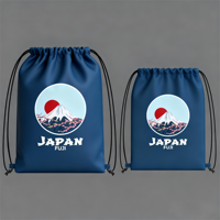 Pochette à cordon en polyester écologique, faite à la main, classique et traditionnelle, avec logo personnalisé, taille sur mesure, cadeau souvenir, best-seller, cadeau culturel