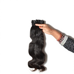 100% Brazilian & Indian Raw Unprocessed Human Hair <b>Extensions</b> <b>Cheap</b> Bodywave Weaving Loose Wave Style Virgin Water Deep Wave - Product Image 1