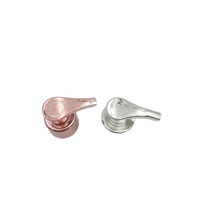 ODM OEM Usine RTS 24/410 ABS Lotion Bouteille Pompe/Brillant Rose Or Couleur Visser Distributeur Pompes/1.0cc Main Distributeur Pompe