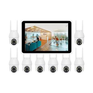 Kit NVR Inalámbrico <span class=keywords><strong>de</strong></span> 8 Canales Tuya con Monitor LCD <span class=keywords><strong>de</strong></span> 4TB, Cámara CMOS Gran Angular, <span class=keywords><strong>Circuito</strong></span> <span class=keywords><strong>Cerrado</strong></span> <span class=keywords><strong>de</strong></span> Televisión - Product Image 1