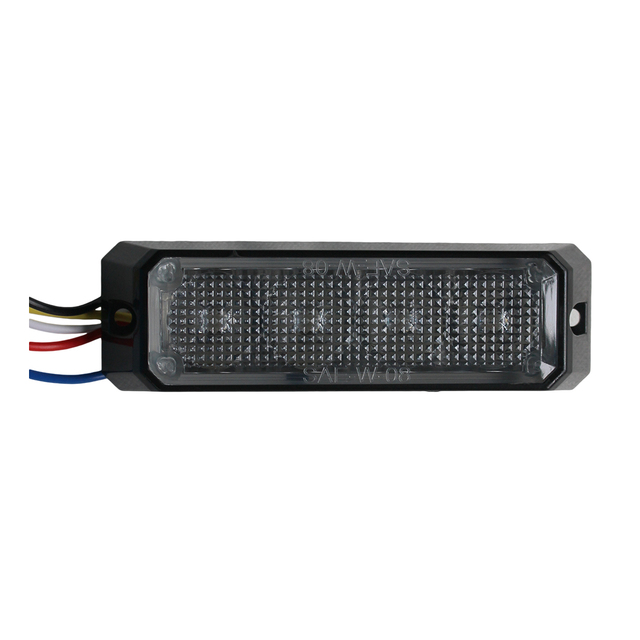 Surface Mount 4-LED Mini Strobe Light Safety Warning Flashing for Trucks Car Light Accessory