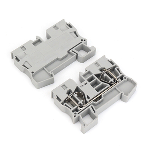 ST 10 nối mùa xuân lồng khối thiết bị đầu cuối Din Rail nhanh chóng dây 10mm ² khối thiết bị đầu cuối - Product Image 3