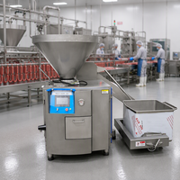Machine à remplir les saucisses de type sur pied à aspiration, facile d'entretien, pour le remplissage de bâtonnets de viande pour animaux de compagnie