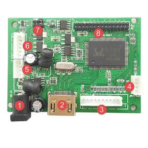 1920*1080 1920*1200 Multifunctionele Lcd Monitor Controller Pcb Board