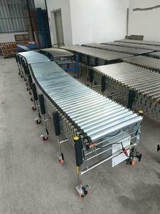 Băng tải con lăn điện linh hoạt telescoping Con lăn Băng tải chất lượng cao mở rộng băng tải con lăn để tải - Product Image 5