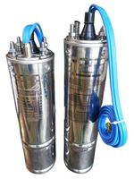 Moteur de drainage submersible monophasé en acier inoxydable rempli d'huile de 4 pouces 220V 230V 2,2KW 3,7KW